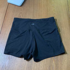 Champion Black Spandex Workout Shorts